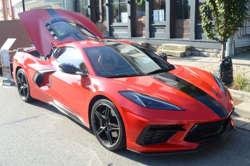 Corvettes Sailed into Batavia for the Downtown Throwdown