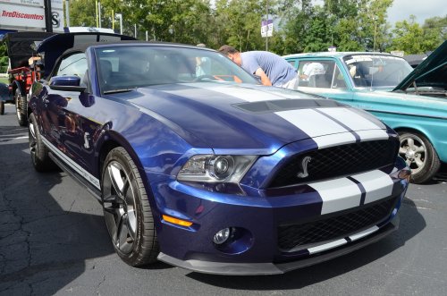 A Lot of Mustangs At the All-Ford Car Event