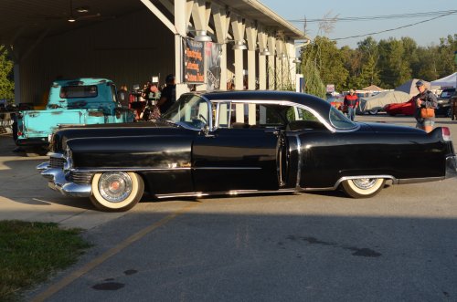 Cadillac At the Pumpkin Run