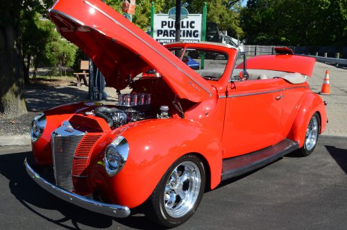 Really Old Cars Rolled to the Hill