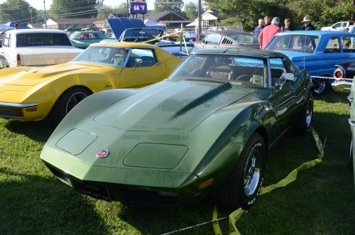 Corvettes At the Pumpkin Run