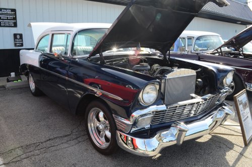 Finishing Up the Shine in the Park Car Show
