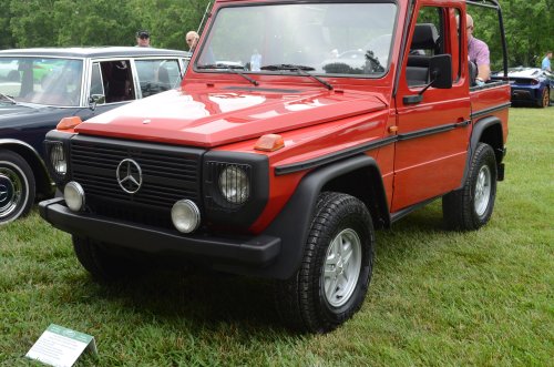 Post War Mercedes at the Cincinnati Concours