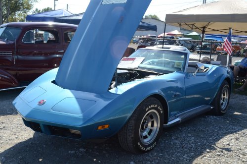 Corvettes At the Pumpkin Run