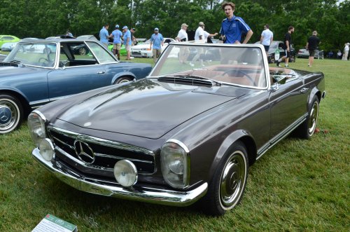 Early Mercedes Benz Sports Cars at the Cincinnati Concours