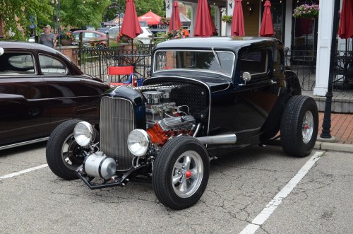 Historic Automobiles in a Historic Place