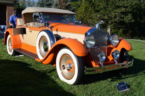 Classic Era Roadsters at Concours Devou