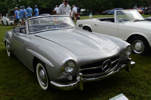 Early Mercedes Benz Sports Cars at the Cincinnati Concours