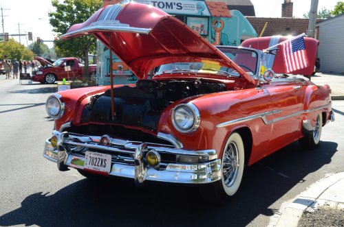 Really Old Cars Rolled to the Hill