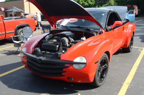 Weather Didn't Ruin the Shrine Car Show