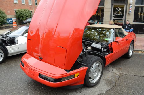 Corvettes In Newport