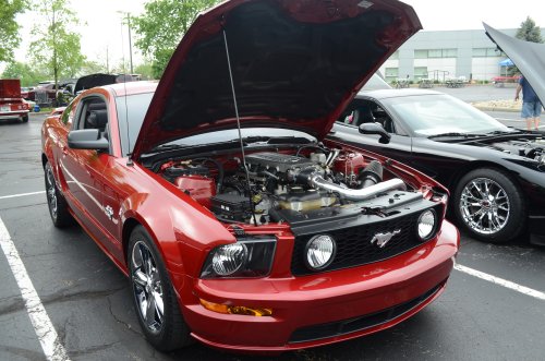 Cars Get Dusted Off for an Early Season Car Show