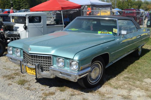 Cadillac At the Pumpkin Run