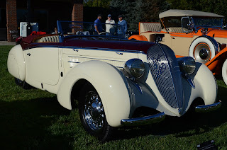 Classic Era Roadsters at Concours Devou