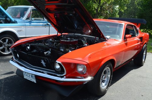 Hot Summer Day for the Bethel Baptist Church Car Show