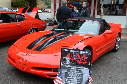 Corvettes In Newport