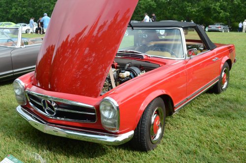 Early Mercedes Benz Sports Cars at the Cincinnati Concours