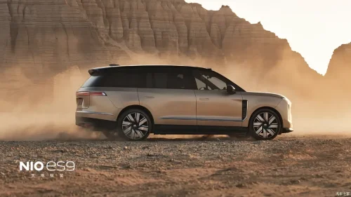 Nio unveils official images of its flagship ES9 SUV with steer-by-wire tech