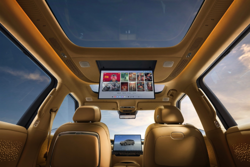 Xpeng | SUV | Xpeng reveals interior of its flagship GX SUV ahead of April 15 launch