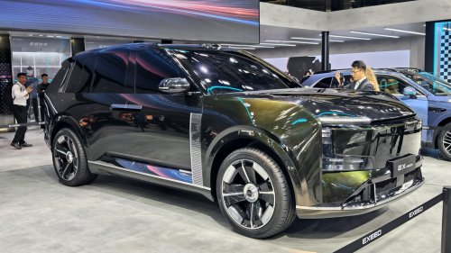 Chery, SUV, Zeekr, Chery’s Exeed EX9 flagship SUV showcased in Beijing, positioned against Zeekr 9X