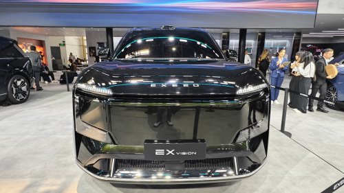 Chery, SUV, Zeekr, Chery’s Exeed EX9 flagship SUV showcased in Beijing, positioned against Zeekr 9X