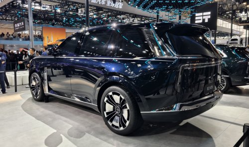 Chery’s Exeed EX9 flagship SUV showcased in Beijing, positioned against Zeekr 9X