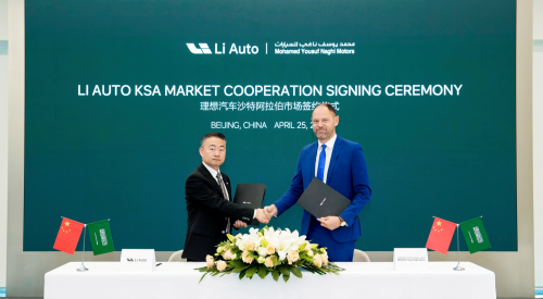 Li Auto accelerates it’s overseas expansion, enters Saudi Arabia, UAE, eyes Europe