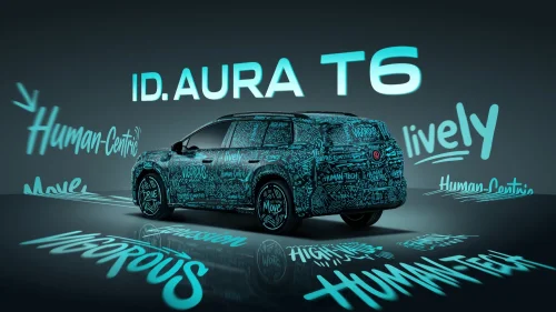 Volkswagen reveals the ID. Aura T6 electric SUV with Xpeng tech on board