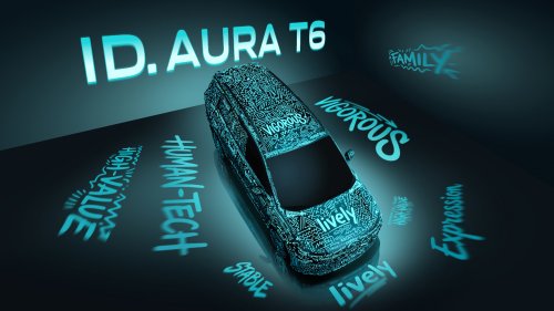 Volkswagen, SUV, Xpeng, Volkswagen reveals the ID. Aura T6 electric SUV with Xpeng tech on board