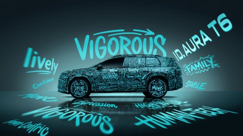 Volkswagen, SUV, Xpeng, Volkswagen reveals the ID. Aura T6 electric SUV with Xpeng tech on board
