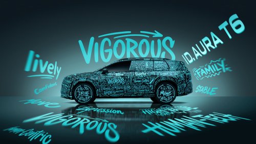 Volkswagen, SUV, Xpeng, Volkswagen reveals the ID. Aura T6 electric SUV with Xpeng tech on board