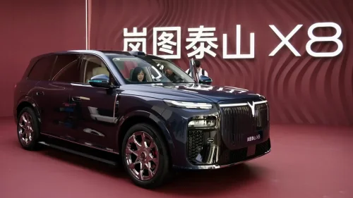 Voyah Taishan X8 full-size SUV got 20,000 orders in 20 hours in China