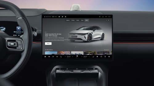 Zeekr cars to get Europe-friendly infotainment system