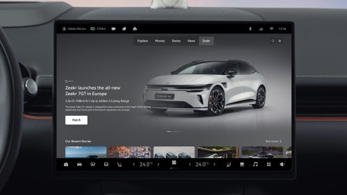 Zeekr, Zeekr cars to get Europe-friendly infotainment system