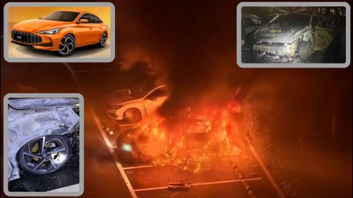 MG, MG5 catches fire in China while parked, sparking safety concerns after zero-star ANCAP crash test