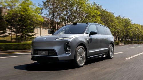 NIO, SUV, Nio ES9 started sales in China as 5.4-meter SUV with steer-by-wire at 57,470 USD with BaaS