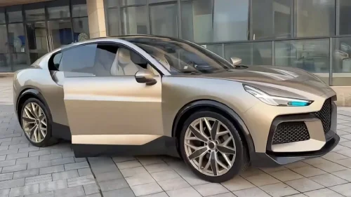 SUV, Prototype of the Dreame Nebula 01X electric SUV revealed interior in China