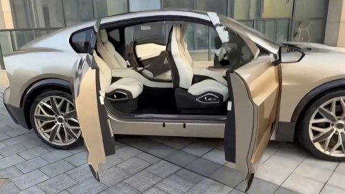 SUV, Prototype of the Dreame Nebula 01X electric SUV revealed interior in China
