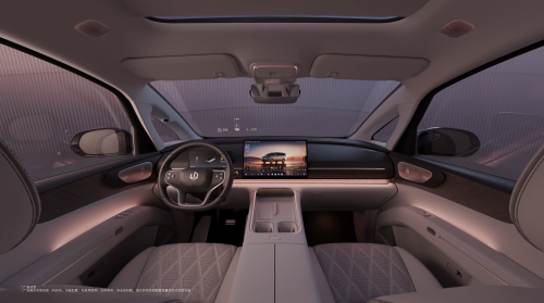 Leapmotor’s minivan D99 interior images released: featuring rotating seats