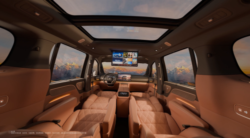Leapmotor’s minivan D99 interior images released: featuring rotating seats