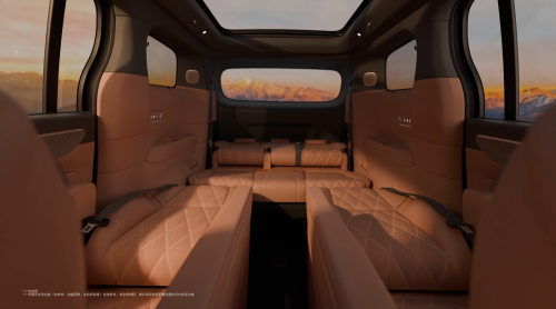 Leapmotor’s minivan D99 interior images released: featuring rotating seats