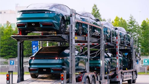 Lynk Co, First Lynk & Co 10 rolled off production line in China as BEV sedan readies for launch