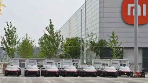 Xiaomi YU7 GT crossovers with 990 hp piling up at the factory ahead of launch