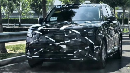 Xiaomi, Xiaomi Kunlun EREV crossover spotted in revealing camouflage in China