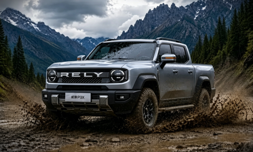 Chery Rely P3X diesel plug-in hybrid truck challenges BYD Shark with 800 Nm
