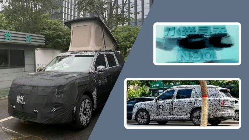 Xiaomi’s first full-size SUV: Sky Nomad N90 spotted in China, 500+km EREV with built-in tent