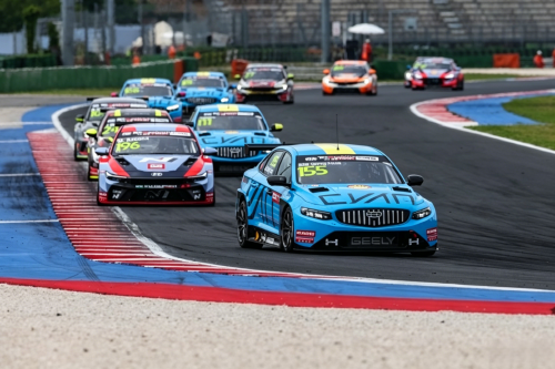 Geely Cyan Racing dominates Spanish track debut with new Preface TCR platform