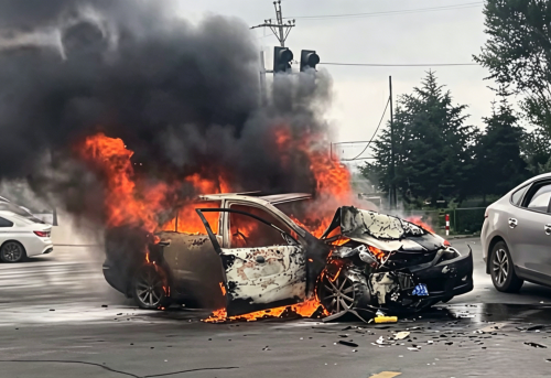 BYD, BYD Qin, PHEV, Mazda, Mazda 3, BYD Qin L PHEV breaks electric fire stereotype as Mazda 3 ignites