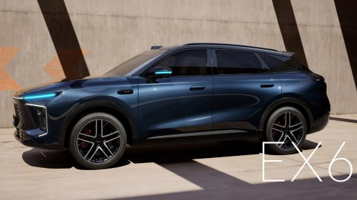 Exeed EX6 crossover broke cover as the updated Omoda 9