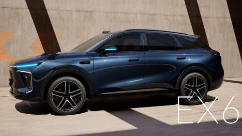 Exeed EX6 crossover broke cover as the updated Omoda 9